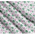 thumbnail image 3 of Soimoi Cotton Cambric Fabric Floral & Frog Cartoon Fabric Prints by Yard 56 Inch Wide, 3 of 7