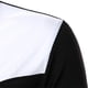 thumbnail image 2 of Camisas De Compresion Manga camisa de primavera Men's y Short Summer Oisure con las camisas de vestir de solapa Patchwork Men (Black, XL), 2 of 7
