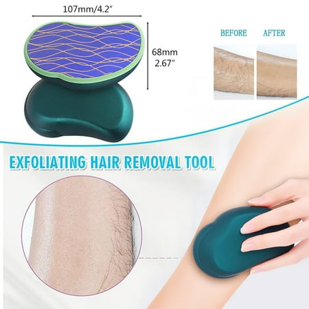 Remove Skin Without Razor Nano Hair Remover Gentle Hair Removal Without Shaving Cutting Hair ...