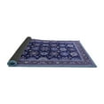 thumbnail image 2 of Ahgly Company Indoor Round Oriental Blue Industrial Area Rugs, 5' Round, 2 of 4
