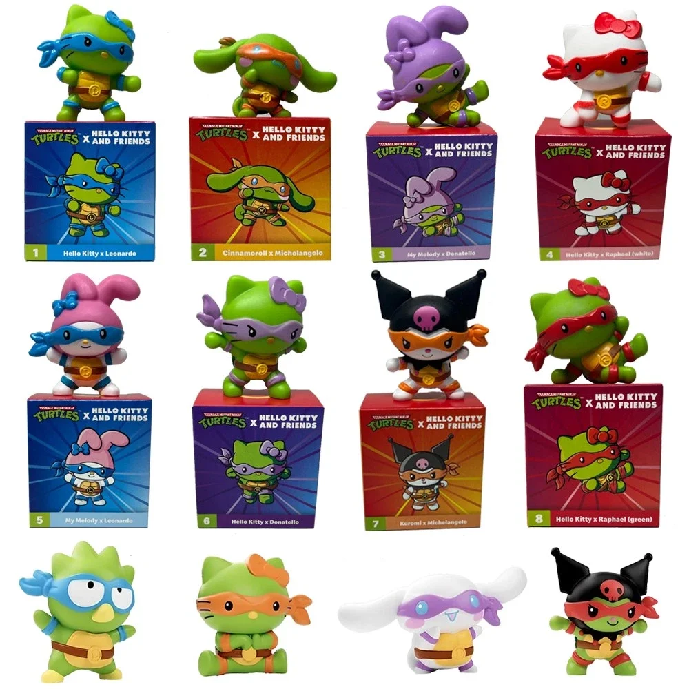 Teenage Mutant Ninja Turtles Hello Kitty Happy Meal Toys - Limited