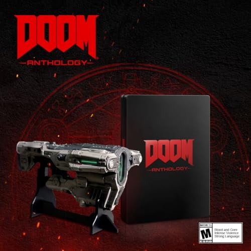 Open Box XBOX DOOM ANTHOLOGY PLAYSTATION 4 AND PLAYSTATION 5 EP2-14879 - BLACK/GRAY