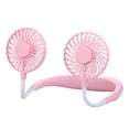 thumbnail image 5 of 3rd Generation Hands Free Neck Hanging Aromatherapy Fan With LED Light Long Battery Life, Portable Silent Personal Cooling Fan For Sports Outdoor Travel, Wearable Mini Neck Fan With Aroma Diffuser, 5 of 7