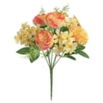 thumbnail image 2 of Peones Flores Artificiales Rosa de Seda Y Ramo de Peones 30cm para Decoración Del Hogar Boda Flor Artificial de Pared Portable, 2 of 2