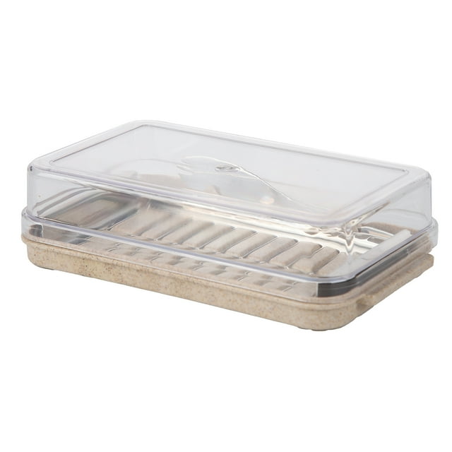 Kitchen Supplies,Stainless Steel Butter Cutter Cheese Storage Box Butter Box Unbeatable Value