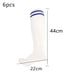 thumbnail image 2 of Calcetines de fútbol hasta la rodilla para adultos - 3 pares de calcetines largos de fútbol, 2 of 5