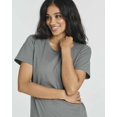 thumbnail image 3 of 3 Pack: Women's Cotton Short Sleeve Nightgowns Sleepshirt Nightshirt (Available In Plus Size), 3 of 6