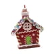 thumbnail image 5 of Figura colgante de casa de pueblo navideña, adorno navideño creativo. Estilo B, 5 of 9