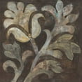 thumbnail image 2 of Hristova, Albena 15x15 Black Ornate Wood Framed with Double Matting Museum Art Print Titled - Fresco Floral II, 2 of 4