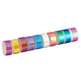 thumbnail image 1 of Miangastore 10 Roll Colorful Shiny Adhesive Tape Colored Notebook Decor DIY Craft Creative Adhesive Tape Sticky Tape, 1 of 9