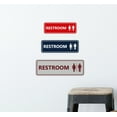 thumbnail image 3 of Standard All Gender Restroom(Dark Brown) - Medium 2-3/4" X 7", 3 of 4