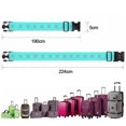thumbnail image 2 of Travel Anti-theft Secure Lock Password Lock Baggage  Belt Luggage Strap Packing Belt DARK BLUE WITH PASSWORD, 2 of 8
