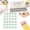 Numbers 1-30/Green, variant on Numbered Pencil Toppers,30/50 PCS, Reusable Classroom Pencil Labels, Number Pencil Toppers for Classroom Organization and Supply Tracking Station