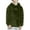 Army Green, variant on CFLVAEK Fuzzy Fleece Lined Hoodies for Men Thermal Winter Hoodie Pullovers Casual Long Sleeve Hooded Loungewear with Pockets Black XL