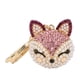 thumbnail image 1 of Llavero Con Cabeza De , Llavero Galvanizado De Protección Ambiental Decorativo Con Diamantes De Imitación Rosas, 1 of 7