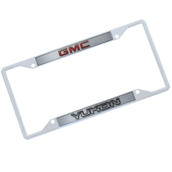 GMC Yukon License Plate Frame (Black)