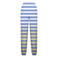 thumbnail image 4 of Wiyuqeen Womens Sweatpants Drawstring Waisted Lounge Pants Loose Fit Trouser Elastic Bottom Slacks with Pockets Stripes Printed Clothes 2024, 4 of 5