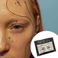 thumbnail image 4 of Pegatinas de Diamantes de Imitación Soidarity HF-109 Blanco AB Autoadhesivas para Maquillaje Facial, 4 of 6