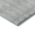 thumbnail image 4 of Addison Rugs Mayfield Washable Transitional Diamonds Pewter Rectangle Rug, 1'8" x 2'6", 4 of 5