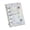 1, variant on Transparent PVC Binder Cover With Two Snapping Closure And Holographics Star Designs For School Supplies