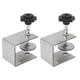 thumbnail image 1 of Clip de fijación para instalación frontal de cajón, 2 piezas Abrazadera de fijación para instalación frontal de cajón Abrazaderas frontales de cajón Rendimiento de alta gama, 1 of 12