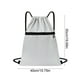 thumbnail image 2 of Mochila deportiva impermeable con cordón y bolsillo pequeño - Bolsa ligera de tela Oxford para guardar artículos esenciales de gimnasio, viajes y fitness Aestivo | Gris | AESTIVO, 2 of 7