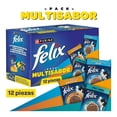 thumbnail image 1 of Alimento húmedo para gato Purina Felix Adulto Pouches Multisabor 12 Pack, 1 of 4