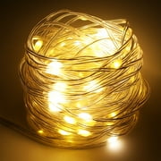 Magotan Solar Christmas Lights 2 Pack 72 Ft 200 LED Outdoor Waterproof Solar String Lights Garden Patio Christmas Decorations, Warm White