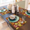 thumbnail image 6 of Placemats Set Of 4 / 6, Fruit Collage Placemats For Dining Table Indoor/Outdoors Heat Resistant Washable Placemats 18" X 12", 6 of 8