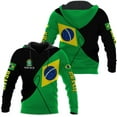 thumbnail image 5 of Personalized Brasil Shirt for Men Women, Brazilian Jersey Tshirt Hoodie Sweatshirt, Brazil World Cup Soccer Shirts (T-shirt, S), 5 of 10