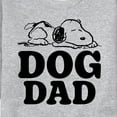 thumbnail image 3 of Peanuts - Dog Dad - Men's Crew Neck Fleece Pullover, 3 of 6