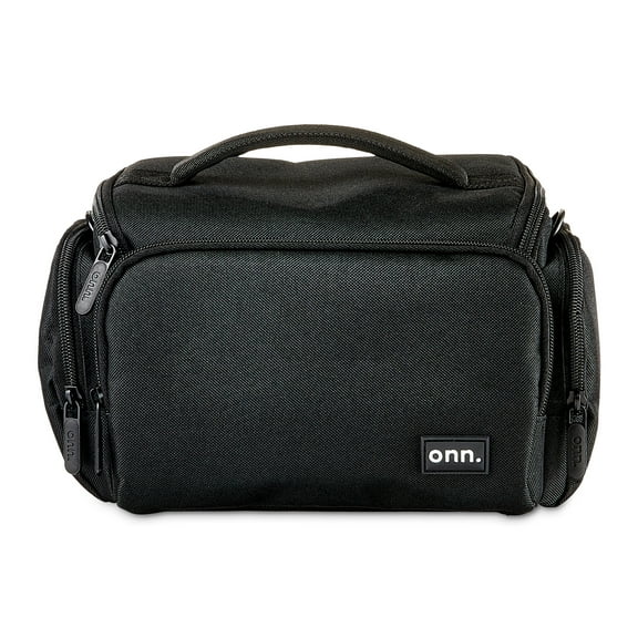 onn 11" Padded Camera Bag, Black