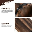 thumbnail image 3 of SHISUYAN 1Pack Flower Pot Container Multi Carbonized Wood For Balcony 10.6X6.7X6.7in, 3 of 9