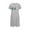 Gray, variant on Censtreet Halloween Sleep Shirts for Women Short Sleeve Night Shirts for Sleeping Pullover Nightgown Soft Nightdress