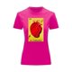 thumbnail image 1 of Playera Blusa El Corazon De La Loteria Mexicana Tradicion Mexicana Color Fucsia Talla Mediana Marca Emil SaEs, 1 of 4