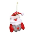 thumbnail image 2 of Christmas LED Lighted Christmas Santa Claus Ornament Xmas Tree Pendant and Decor for Holiday Home Decoration, 2 of 6