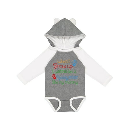 

Inktastic Psychology Professor Like Mommy Gift Baby Boy or Baby Girl Long Sleeve Bodysuit