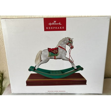 Hallmark Rocking Horse Memories Tabletop Decoration With Motion New