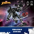 thumbnail image 4 of LEGO Marvel Venom Mech Armor vs. Miles Morales, Posable Action for Kids, Marvel Building Set with Minifigures, Travel Toy, Super Hero Battle Gift for Boys and Girls Aged 6 and Up, 76276, 4 of 8