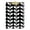 Gold, variant on Black and White Leaf Pattern 12.5x9in Clipboard, Durable Acrylic with Metal Clip and Wall Hook for Office or Classroom