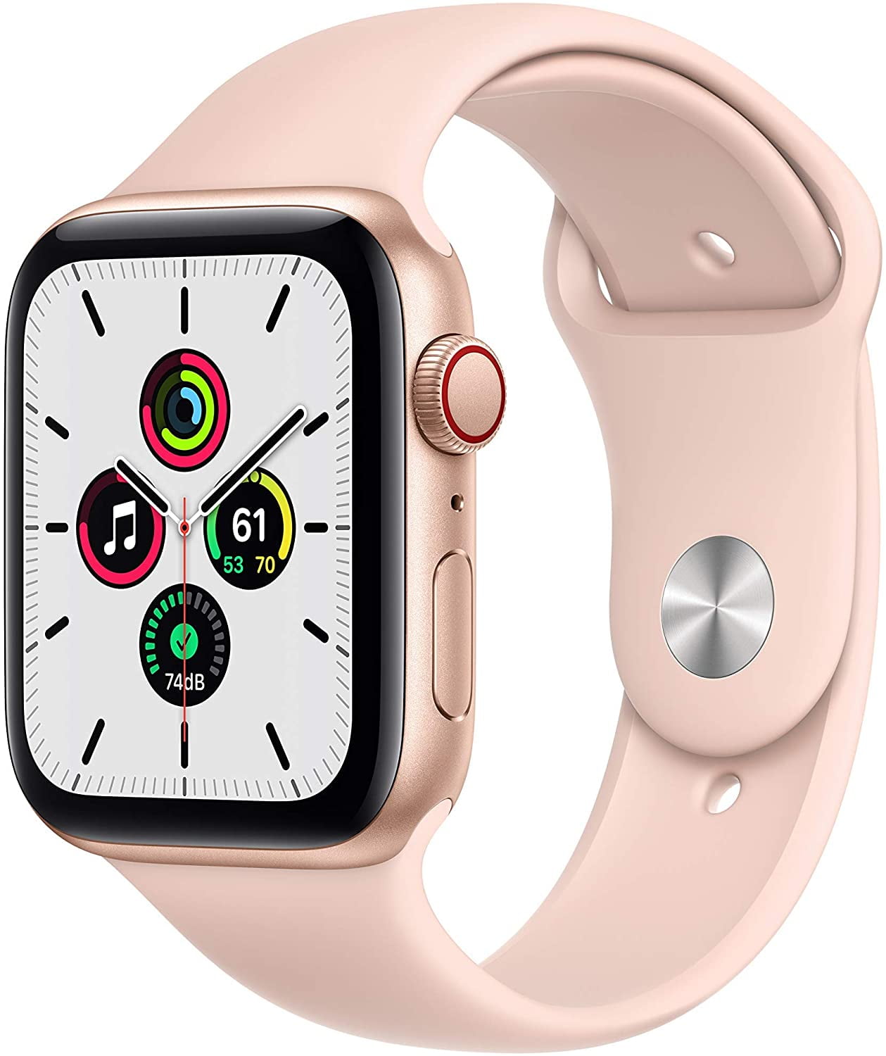 Refurbished Apple Watch Series 3 42mm Smartwatch (GPS + Cellular, Rose Gold  Aluminum Case, Pink Sand Sport Band) - Walmart.com
