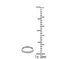 thumbnail image 6 of AoneJewelry 10K 0.15 Carat Bezel Set Solid Rose, White & Yellow Gold Diamond Wedding Band, 6 of 6