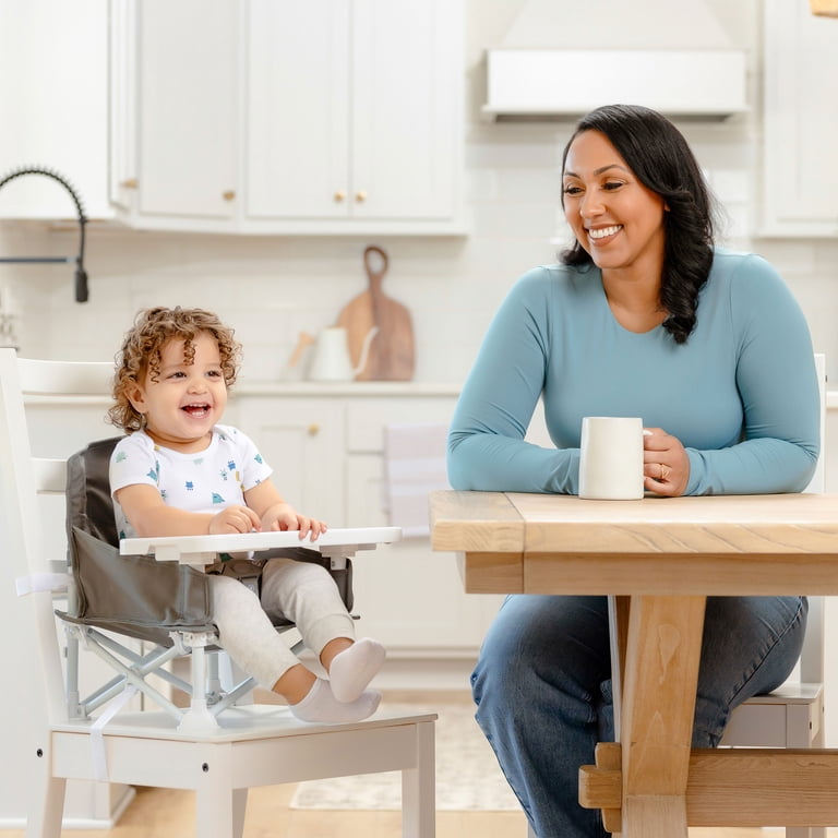 Portable Booster Seat with Attachable Tray photo 3