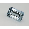 thumbnail image 2 of 2.7 Cts Natural Aquamarine Emerald Cut, Step Cut Rectangle, Aquamarine Ring For Gift, Custom Designing, Emerald Cut Pendant, Horizontal Ring, 2 of 7