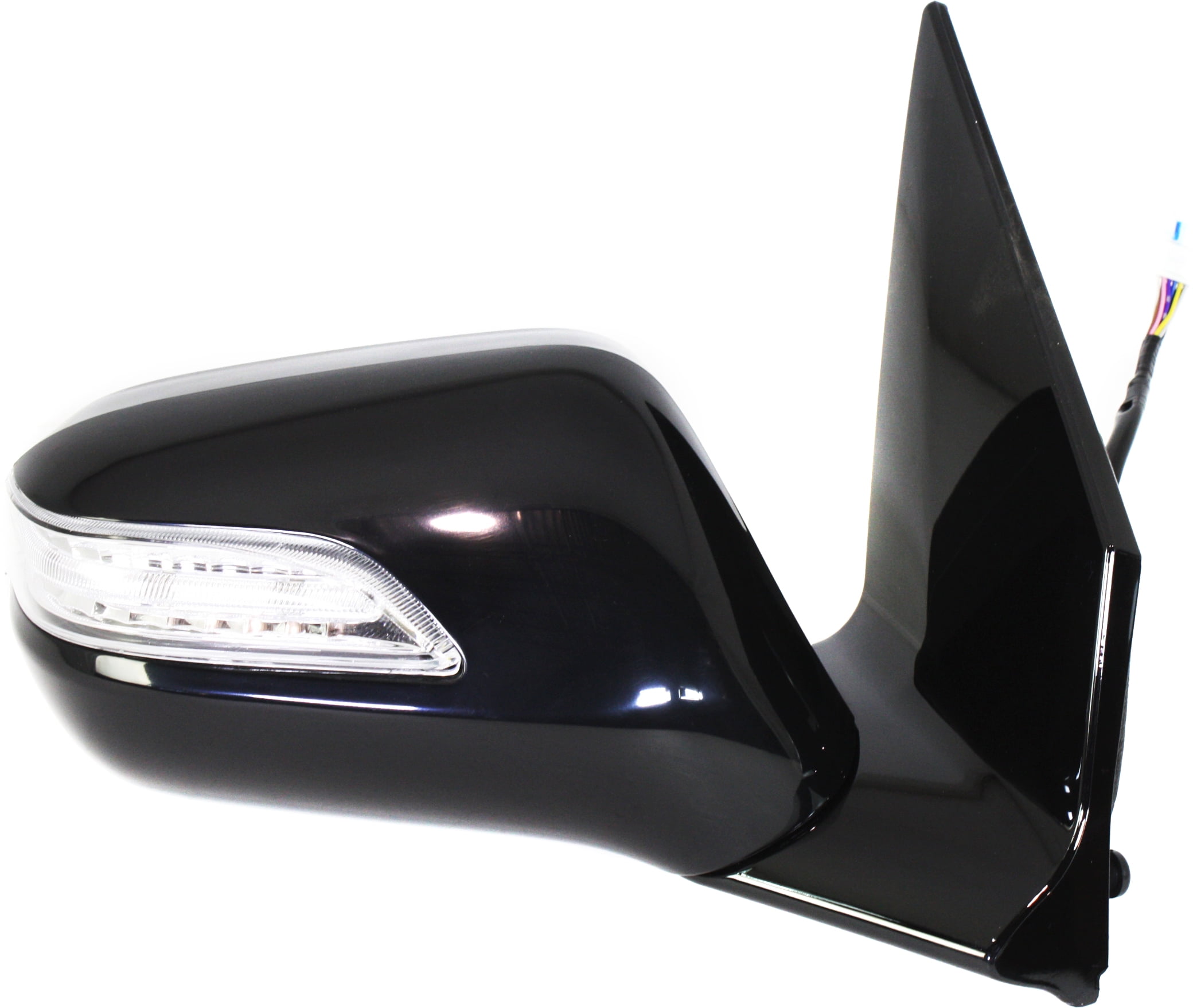 Burco Driver Side Power Replacement Mirror Glass - Heated With Motor Mount For Audi A4, A6, A8, S4 (1999-2005)