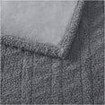 thumbnail image 5 of JERFIT Queen Size Electric Heated Blanket with Dual Control, Grey Faux Feathersoft Flannel Heating Throw for Bed & Couch, 10 Heat Settings, Auto Shut-Off, Machine Washable, 5 of 7
