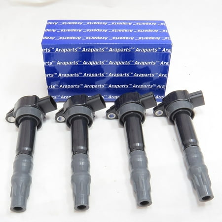 Set of 4 Ignition Coils for Mitsubishi Lancer, Galant and Outlander 2.4 (see year