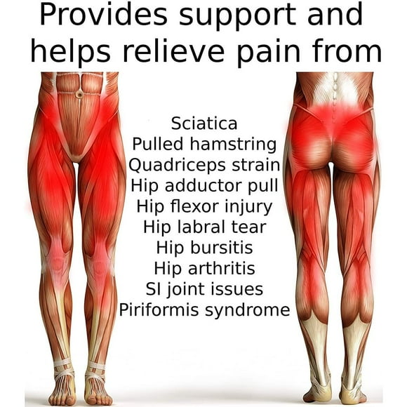 Hip Stabilizer Adjustable Hip Support Thigh Supporting Neoprene Protector