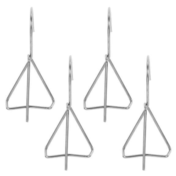 4pcs Heavy Duty Stainless Steel Hanging Plant Hooks for Garden Home Indoor and Outdoor Flower Pot Hanger for Orchids Planters