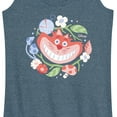 thumbnail image 3 of Disney - Alice in Wonderland - Cheshire Cat Circle - Women's Racerback Tank Top, 3 of 5